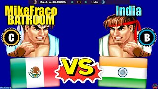 Street Fighter II': Hyper Fighting (MikeFracoBATROOM Vs. India) [Mexico Vs. India]