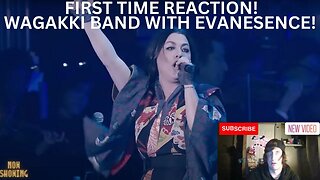 First Time Reaction To - Wagakki Band Bring Me to Life with Amy Lee!
