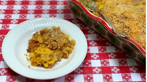 4 INGREDIENT SCALLOPED CORN! A REALLY RETRO HOLIDAY