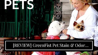 [REVIEW] GreenFist Pet Stain & Odor Remover Magic Fast Acting Carpet Spot Cleaner Enzyme Powere...