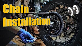 Dirt Bike Chain Installation | Motion Pro Tools #dirtbike #motocross #enduro #maintenance