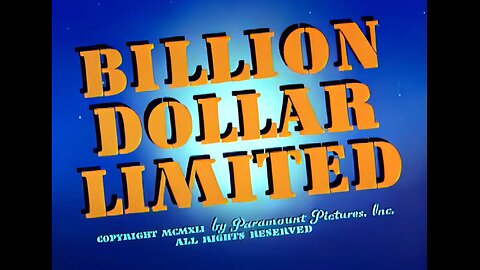 Superman - Billion Dollar Limited (1942)