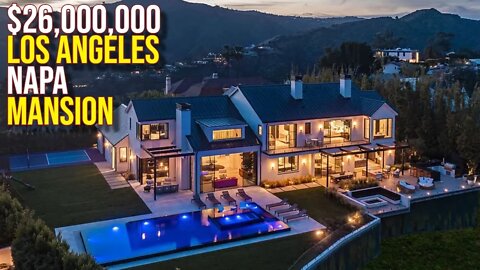 Explore $26,000,000 Mega Mansion in Los Angeles 😎
