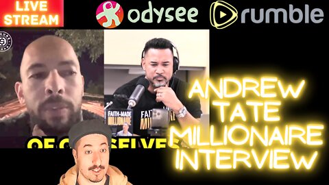 Andrew Tate Millionaire Interview & Other Subjects