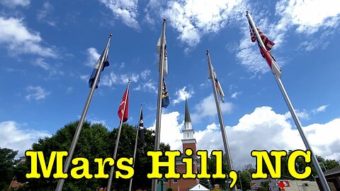 I'm visiting every town in NC - Mars Hill, North Carolina