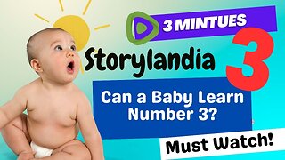 Can a Baby Learn Number 3? Toddler and preschool learning and counting