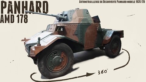 Look Inside the Panhard 178 - Walkaround - Saumur Tank museum.