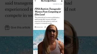 Trans woman reacts to new rules from international swimming federation