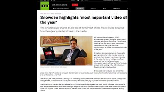 Edward Snowden clip that he referenced on RT - CIA