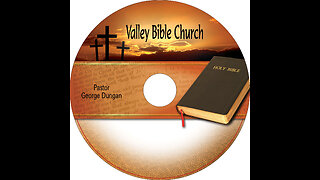 Valley Bible Church January 1, 2023 "The Sin Against The Holy Spirit" Matthew 12:22-32