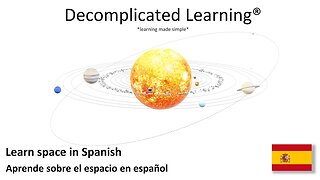 Learn Space in Spanish