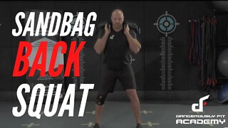 Sandbag Back Squat (Demonstration)