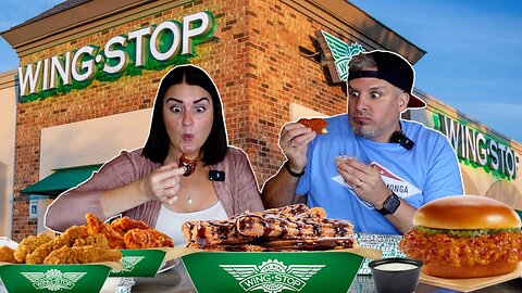 Brits Try [WINGSTOP] for the first time!