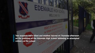 SOUTH AFRICA - Johannesburg - Edenvale school shooting (video) (Ez6)