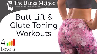 Butt Lift, Sculpt & Tone Workout Challenge, Best Pilates Exercises for Beginners | The Banks Method