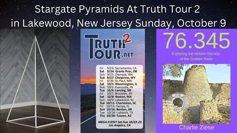 Stargate Pyramids at Truth Tour 2 in Lakewood, New Jersey - Sunday, October 9