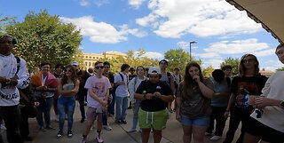 University of Kansas: Large Hostile Crowd -- Homosexuals, Atheists, Muslims, Hypocrites Rage Against the Truth, One Lesbian Explodes With Rage