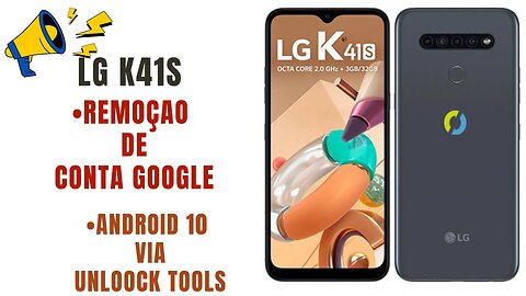 LG K41s Frp Unloock