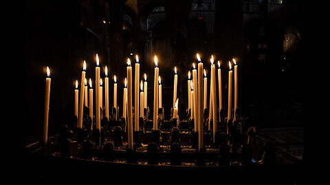 Candles & Oil Lamps in Church