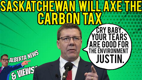 BOOYAH- Scott Moe will AXE the CARBON TAX in SASK if Justin Trudeau does not exempt the province.