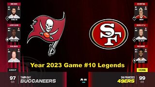 Madden 24 Tampa Bay Buccaneers Vs San Francisco 49ers Year 2023