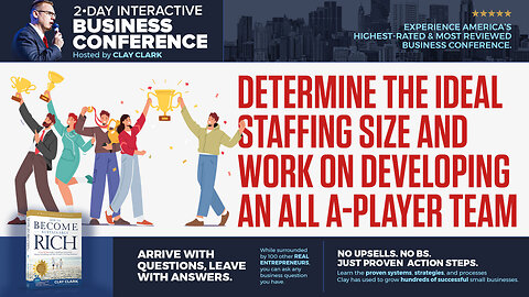 Business Podcasts | Determine The Ideal Staffing Size And Work On Developing An All A-Player Team