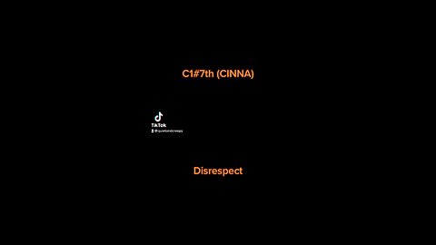 C1#7th (CINNA) - Disrespect