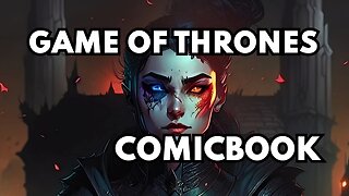 Game Of Thrones As Fantasy Comicbook (AI generated)