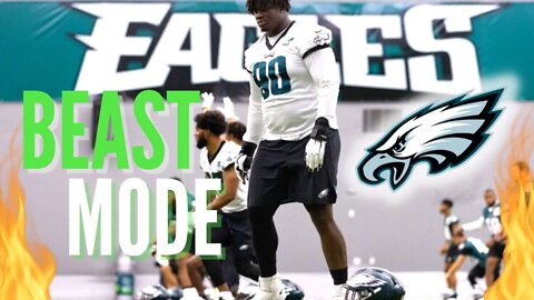 Jordan Davis DOMINATES Eagles Training Camp as Pads Go ON!