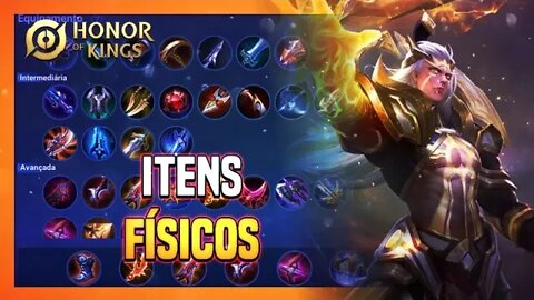 ENTENDA TODOS OS ITENS DE DANO FÍSICO DO JOGO | Honor of Kings