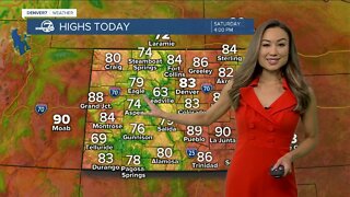 Warmer weekend ahead