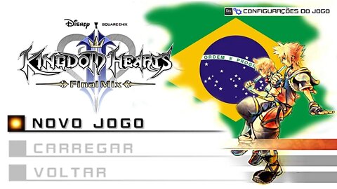 KINGDOM HEARTS 2 FINAL MIX (PC) - Tradução em português do Brasil para PC! (Legendado em PT-BR)