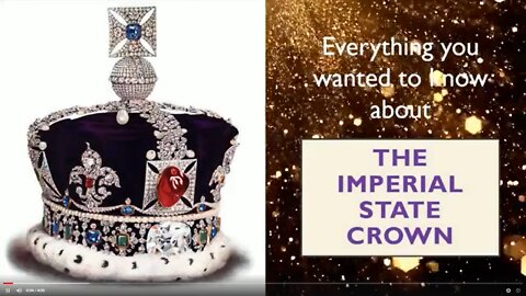 Amazing Facts about the Imperial State Crown of the United Kingdom Crown Jewels