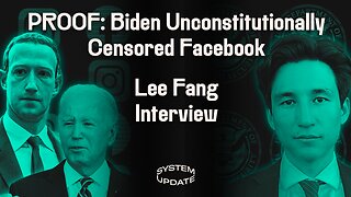 Smoking Gun: New Evidence Proves Biden White House Coerced Facebook’s Rampant Censorship. Plus: Lee Fang on DHS, New Epstein Connections, & Anheuser-Busch Lobbyists | SYSTEM UPDATE #119