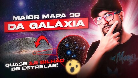 UM INCRÍVEL MAPA REAL DA GALÁXIA!