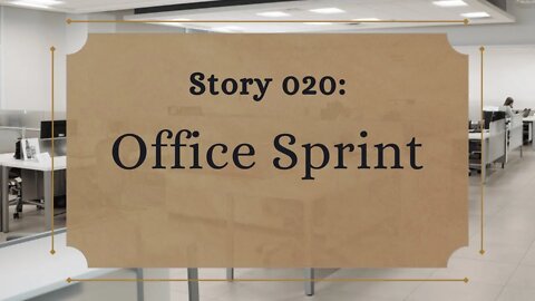 Office Sprint - The Penned Sleuth Short Story Podcast - 020