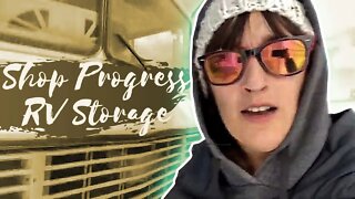 Shop Progress! | RV Restoration Winter Storage Building & Workshop | Laying Rebar & RV Storage