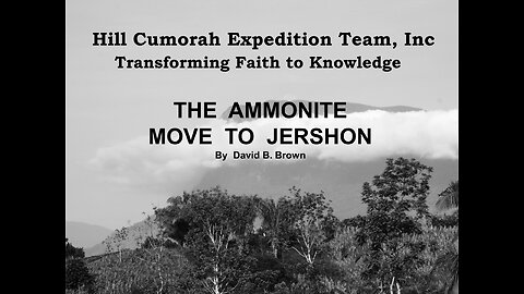 05 The Ammonite Move to Jershon