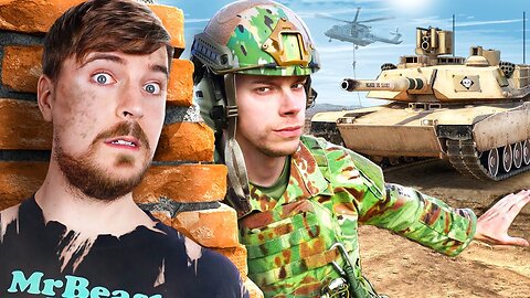 I Got Hunted By The Military | Mr Beast