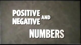 Rules for Positive and Negative Numbers