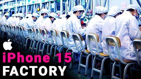 Inside Apple’s ALL NEW iPhone 15 SHOCKING Factory