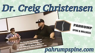 Dr. Creig Christensen with Pahrump Spine & Wellness - a (not so) hidden gem in Pahrump!