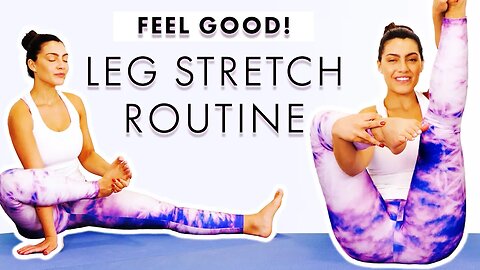 Yoga Workout Stretch Full Lower Body Routine, Building Yoga Flexibility Bedtime Flow, How To
