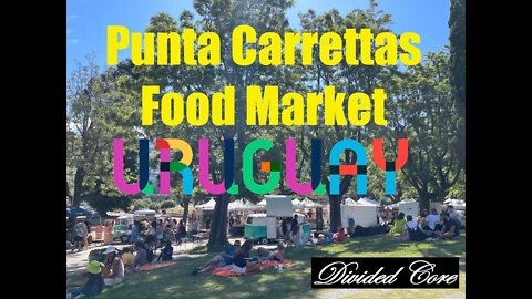 Sunday Food Market, Juan Zorrilla de San Martin Park, Punta Carretas, Montevideo, Uruguay