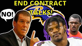 Baltimore Ravens END Lamar Jackson Contract Talks! He Wants The DeShaun Watson DEAL!