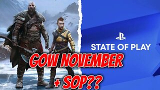 God Of War Ragnarok RELEASING In November + State Of Play In Late June?? - RUMORS