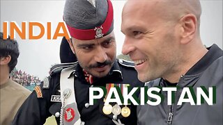 INDIA/PAKISTAN | World's Most Unusual Border 🇮🇳🇵🇰