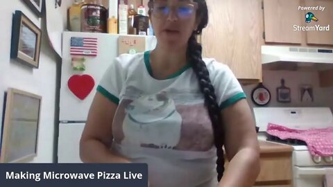 Making Microwave Pizza Live