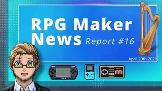 RPG Maker News #16 | Orchestral Tileset, Don Miguel Interview, Visual Choices, Retro Console Icons