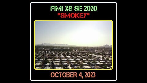 Fimi X8 SE 2020 Drone "Smokey" - 10/04/23